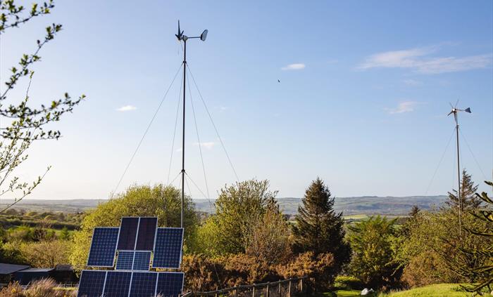 We have been off grid here at Larkhill for over 30 years. Read our eco page on our website for more information.